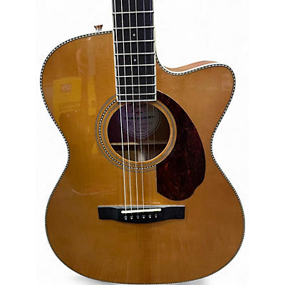 Used Fender Paramount PM-3 Natural Acoustic Electric Guitar