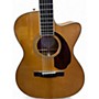 Used Fender Paramount PM-3 Natural Acoustic Electric Guitar Natural