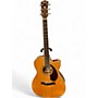 Used Fender Paramount PM-3 Natural Acoustic Electric Guitar Natural
