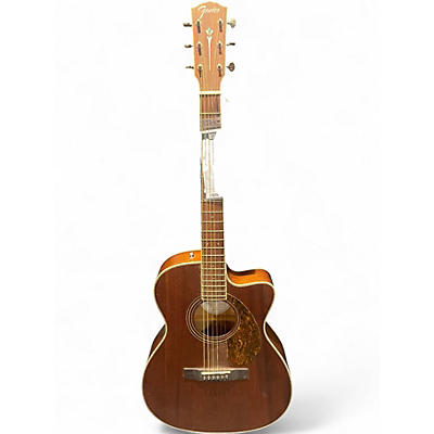 Used Fender Paramount PM-3C Mahogany Acoustic Guitar