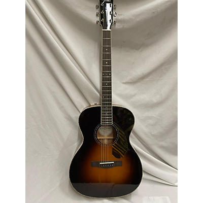 Fender Used Fender Paramount PO220E Sunburst Acoustic Electric Guitar