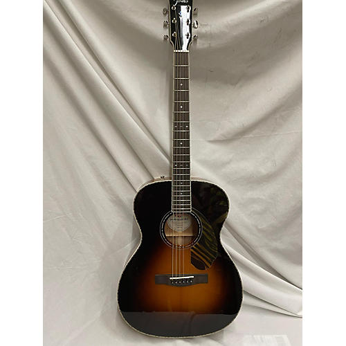 Fender Used Fender Paramount PO220E Sunburst Acoustic Electric Guitar Sunburst