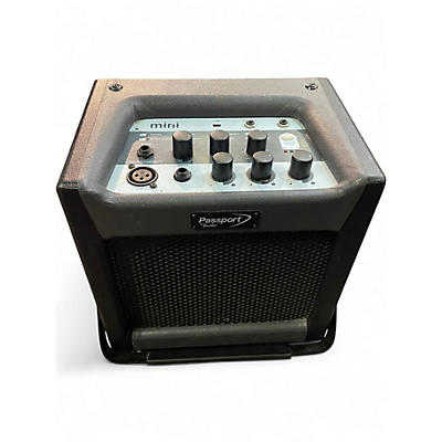 Used Fender Passport Mini 7W 1X8 Battery Powered Acoustic Guitar Combo Amp