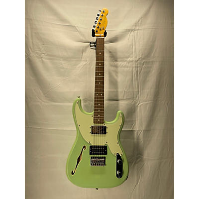 Fender Used Fender Pawn Shop '72 Surf Green Hollow Body Electric Guitar