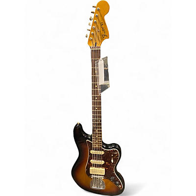 Used Fender Pawn Shop Bass VI 3 Color Sunburst Electric Bass Guitar