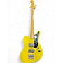 Used Fender Pawn Shop Reverse Jaguar Bass TV Yellow Electric Bass Guitar TV Yellow