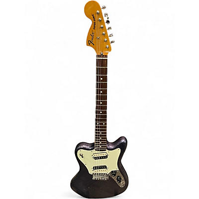 Used Fender Pawn Shop Super Sonic BLACK SPARKLE Solid Body Electric Guitar