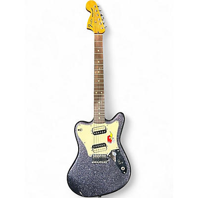 Used Fender Pawn Shop Super Sonic graphite sparkle Solid Body Electric Guitar