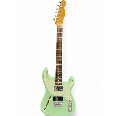 Used Fender Pawnshop '72 Thinline Stratocaster Seafoam Green Hollow Body Electric Guitar