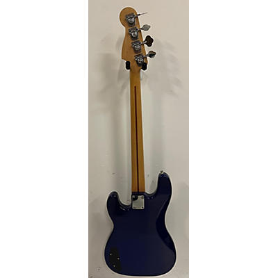 Fender Used Fender Pj Bass Blue Electric Bass Guitar