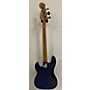 Used Fender Used Fender Pj Bass Blue Electric Bass Guitar Blue