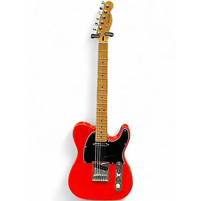 Used Fender Player 2 Telecaster coral red Solid Body Electric Guitar