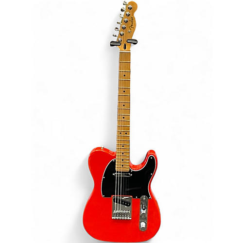 Used Fender Player 2 Telecaster coral red Solid Body Electric Guitar coral red