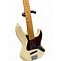 Used Fender Player 4 Jazz Bass Cream Electric Bass Guitar Cream