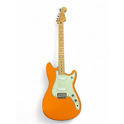 Used Fender Player Duo Sonic Orange Solid Body Electric Guitar