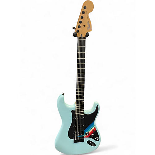 Used Fender Player II Advanced Stratocaster Daphne Blue Solid Body Electric Guitar Daphne Blue