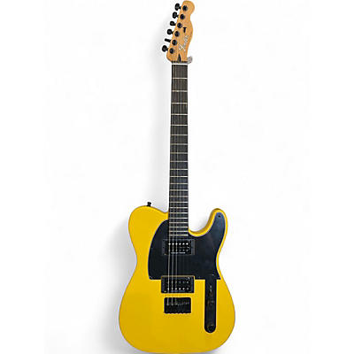 Used Fender Player II Advanced Telecaster HH Yellow Solid Body Electric Guitar