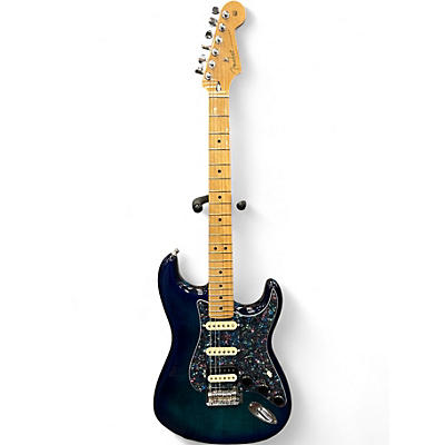 Used Fender Player II HSS Stratocaster Blue Burst Solid Body Electric Guitar