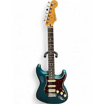 Used Fender Player II HSS Stratocaster Ocean Turquoise Solid Body Electric Guitar