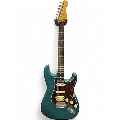 Used Fender Player II HSS Stratocaster Ocean Turquoise Solid Body Electric Guitar
