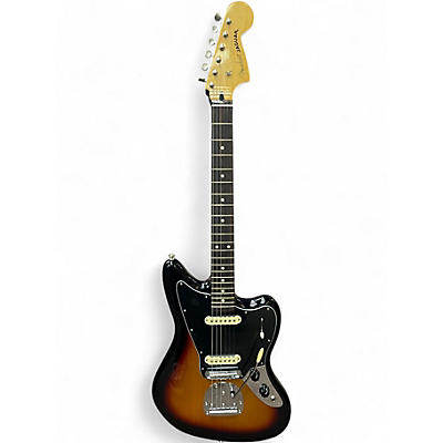 Used Fender Player II Jaguar 3 Color Sunburst Solid Body Electric Guitar