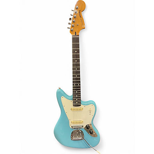 Used Fender Player II Jaguar Aquatone Blue Solid Body Electric Guitar Aquatone Blue