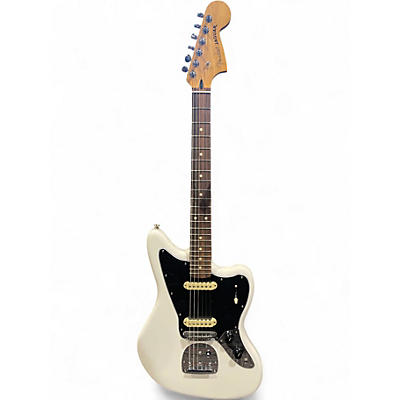 Used Fender Player II Jaguar Polar White Solid Body Electric Guitar