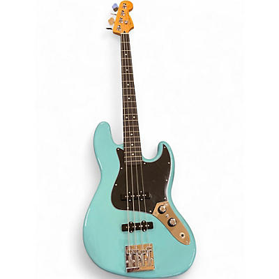 Used Fender Player II Jazz Aquatone Blue Electric Bass Guitar