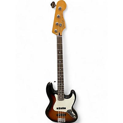 Used Fender Player II Jazz Bass 3 Color Sunburst Electric Bass Guitar