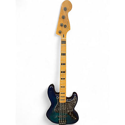 Used Fender Player II Jazz Bass Blue Burst Electric Bass Guitar