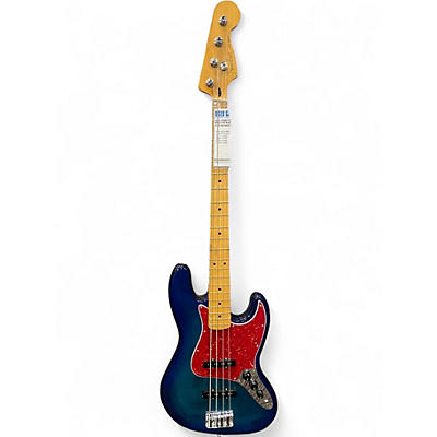 Used Fender Player II Jazz Bass Plus Blue Burst Electric Bass Guitar