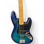 Used Fender Player II Jazz Bass Plus Top Blue Burst Electric Bass Guitar Blue Burst