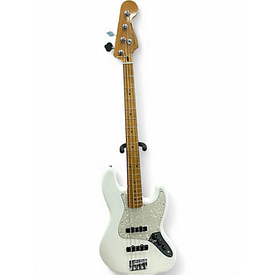 Used Fender Player II Jazz Bass Polar White Electric Bass Guitar