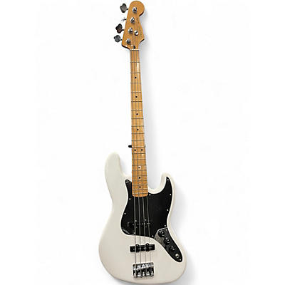 Used Fender Player II Jazz Bass Polar White Electric Bass Guitar