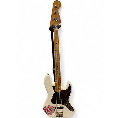 Used Fender Player II Jazz Bass White Electric Bass Guitar