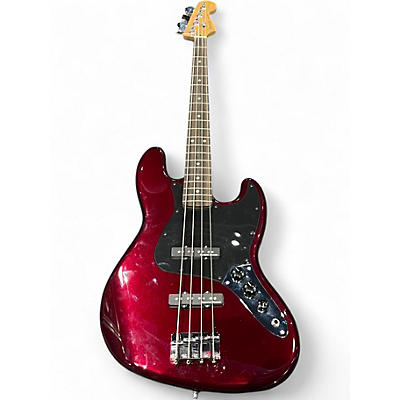 Used Fender Player II Jazz Bass oxblood Electric Bass Guitar