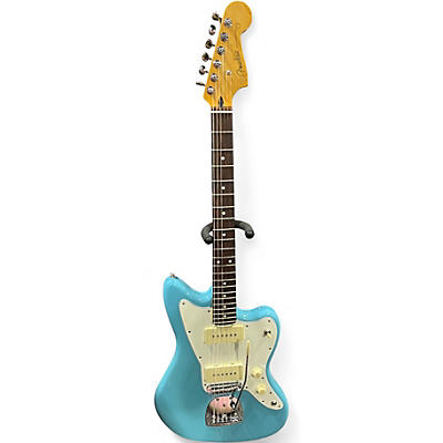 Used Fender Player II Jazzmaster Aqua Solid Body Electric Guitar