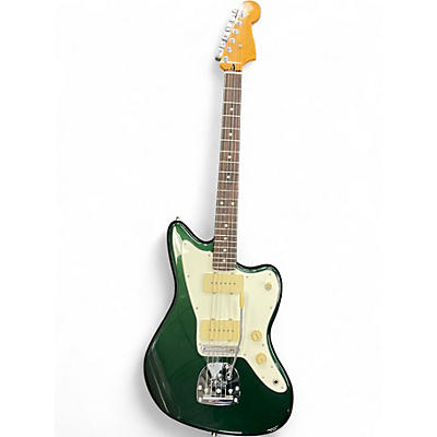 Used Fender Player II Jazzmaster British Racing Green Solid Body Electric Guitar
