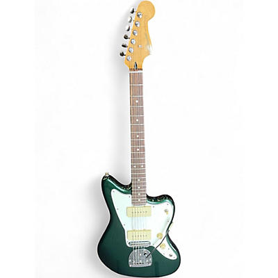 Used Fender Player II Jazzmaster British Racing Green Solid Body Electric Guitar