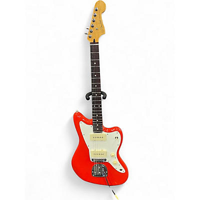 Used Fender Player II Jazzmaster Coral Red Solid Body Electric Guitar