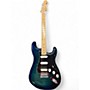 Used Fender Player II Limited Edition Plus Top Figured Blue Burst Solid Body Electric Guitar Figured Blue Burst
