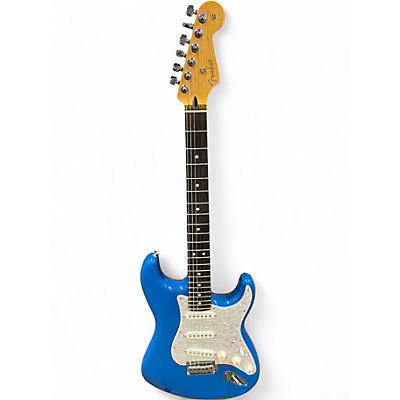 Used Fender Player II Mod Strat Electric Blue Solid Body Electric Guitar