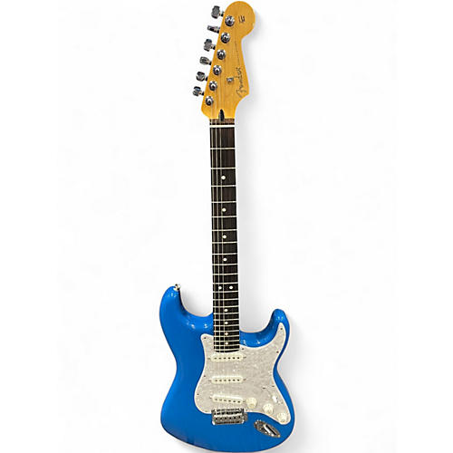 Used Fender Player II Mod Strat Electric Blue Solid Body Electric Guitar Electric Blue