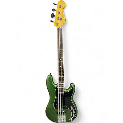 Used Fender Player II Modified Active Precision Bass Harvest Green Metallic Electric Bass Guitar