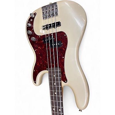 Used Fender Player II Modified Active Precision Olympic Pearl Electric Bass Guitar