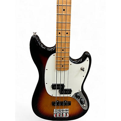 Used Fender Player II Mustang Bass PJ SUNBURST Electric Bass Guitar