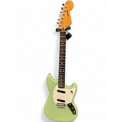 Used Fender Player II Mustang Birch Green Solid Body Electric Guitar