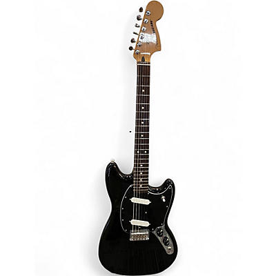 Used Fender Player II Mustang Black Solid Body Electric Guitar