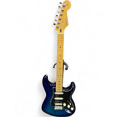 Used Fender Player II Plus Top Blue Burst Solid Body Electric Guitar