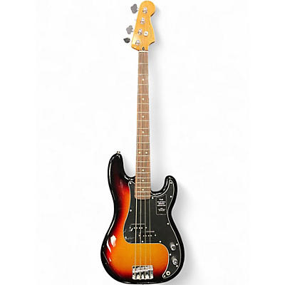 Used Fender Player II Precision Bass - Rosewood Fingerboard Sparkle 3-Color Sunburst Electric Bass Guitar